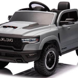 20250319155515 paidiko ilektrokinito aytokinito monothesio me tilekontrol licensed ram 1500 rho super truck 12 volt gri 618zb 4