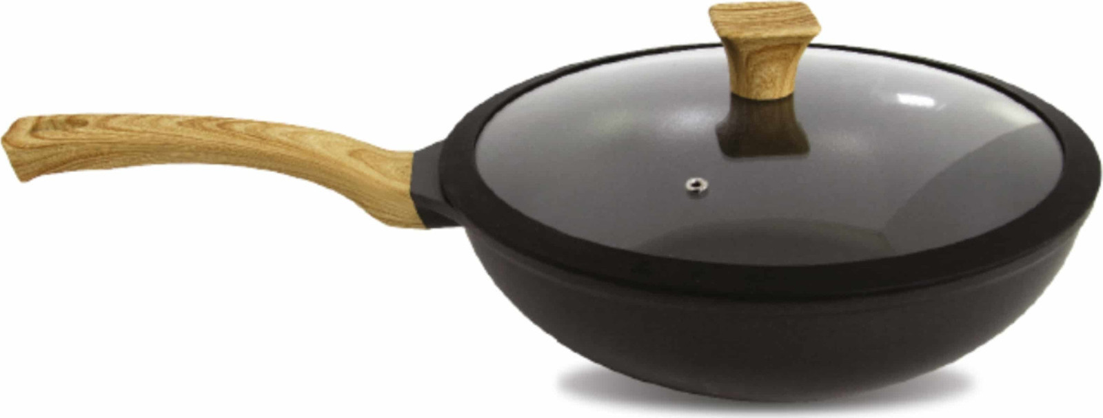 20220510173304 gruppe cookin wok me kapaki apo alouminio me antikollitiki epistrosi 30cm ktcg30