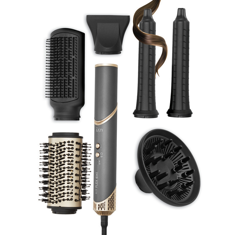 20251222161624 izzy multistyler airflex 6 in 1 ilektriki vourtsa me aera gia isioma kai mpoukles 1500w iz 7212