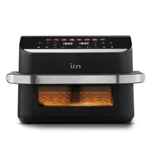 20250328103738 izzy iz 8260 air fryer me diplo apospomeno kado 11lt mayro