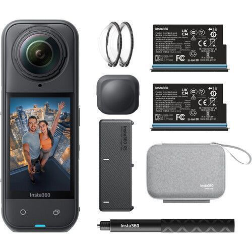20250424123217 insta360 x5 action camera 8k essentials bundle me othoni kai wi fi mayri