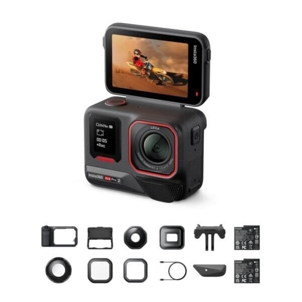 20260129135434 insta360 ace pro 2 action camera 8k ypovrychia ultimate videography bundle 3 lenses 2 filters xplorer grip pro kit me othoni afis 2 4 kai wi fi mayri